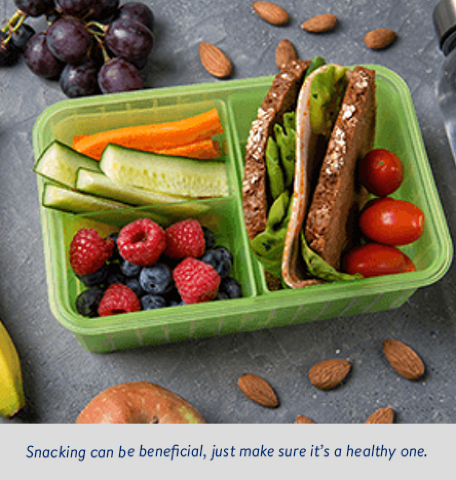 Snacks Can be Beneficial